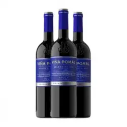 Bodegas Bilbaínas Vino Tinto Viña Pomal Selección 500 Rioja 75 Cl 14.5% Vol. (caja De 3 Unidades)