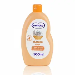 Champú suave para bebé con leche de almendras dulces sin lágrimas Nenuco 500 ml.