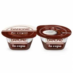 Copa de chocolate con nata Danone La Copa pack de 2 unidades de 110 g.