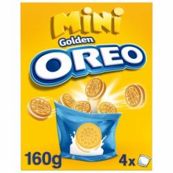 Galletas rellenas de crema sabor vainilla Oreo 160 g.