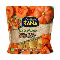 Raviolis de crema de calabaza y cebolla caramelizada Rana de la Huerta 250 g.