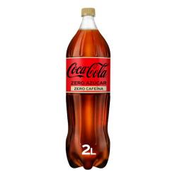 Refresco Coca-Cola zero zero Botella 2 L