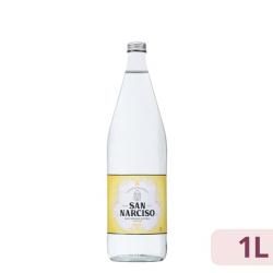 Agua mineral con gas San Narciso grande Botella 1 L