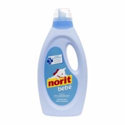 Detergente líquido para ropa de bebé sin alérgenos Norit 32 lavados.