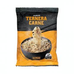 Fideos orientales sabor ternera asada Hacendado Paquete 0.065 kg