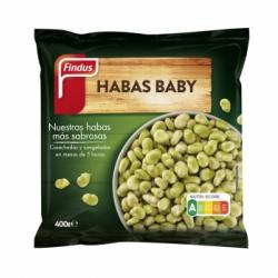 Habas babys tiernas Findus 400 g.