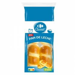 Pan de leche Carrefour Classic 350 g.