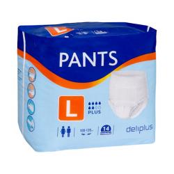 Pañal adulto braguita talla L Deliplus Pants Plus Paquete 1 ud