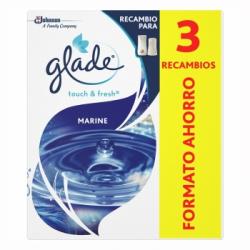 Ambientador un toque Marine recambio Glade by brise 2 ud.