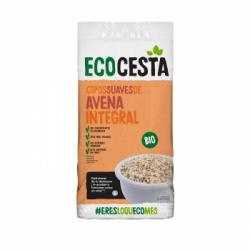 Copos suaves de avena integral sin azúcares añadidos ecológicos Ecocesta 800 g.