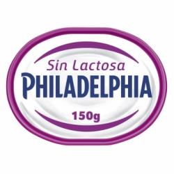 Crema de queso Philadelphia sin lactosa 150 g.