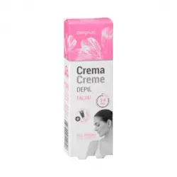 Crema depilatoria facial Deliplus piel sensible Caja 0.02 100 ml