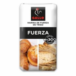 Harina de fuerza de trigo Gallo 1 kg.