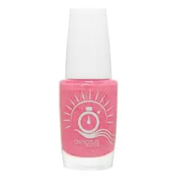 Laca de uñas secado rápido Deliplus 183 glitter rosa oscuro  1 ud
