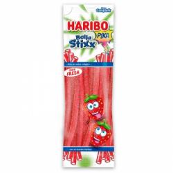 Regaliz de goma relleno sabor fresa Haribo 200 g.