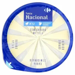 Tabla de queso nacional Carrefour 125 g