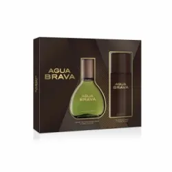 Estuche Agua Brava: colonia 100 ml y desodorante en spray 150 ml.