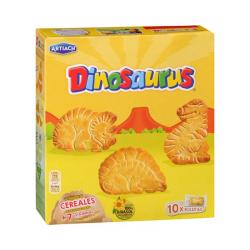 Galletas Dinosaurus con cereales Caja 0.411 kg