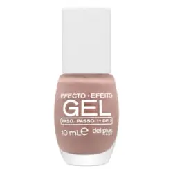 Laca de uñas efecto gel Deliplus 243 Nude beige  1 ud