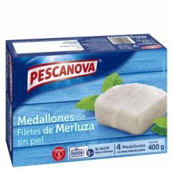 Medallones de filete de merluza Pescanova 400 g.