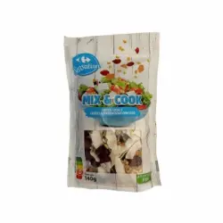 Mezcla de frutos secos con coco deshidratado Mix & Cook Sensation Carrefour doy pack 140 g.