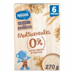Papilla infantil desde 6 meses multicereales Nestlé Selección de la Naturaleza 270 g.