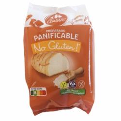 Preparado panificable Extra Carrefour No Gluten sin gluten y sin lactosa 820 g.