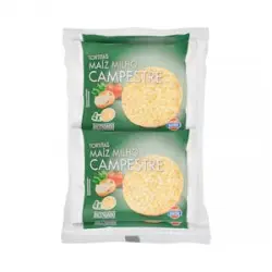 Tortitas de maíz campestre Hacendado