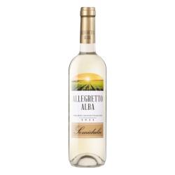 Vino blanco D.O Valencia semidulce Allegretto Alba Botella 750 ml