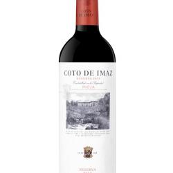 Vino tinto D.O Rioja Coto de Imaz reserva Botella 750 ml