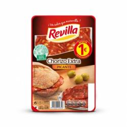 Chorizo extra picante Revilla sin gluten 65 g.