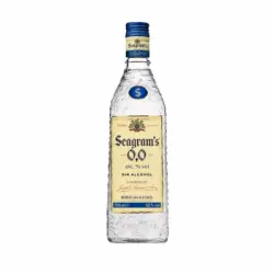 Ginebra Seagram's 0,0% sin alcohol 70 cl.