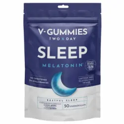 Gominolas sleep V-Gummies sin gluten y sin lactosa 50 ud.