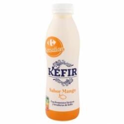 Kéfir de mango Carrefour Sensation sin gluten 500 g.