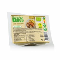 Tofu ahumado ecológico Carrefour Bio sin gluten sin lactosa 200 g.