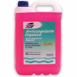 Anticongelante Organico 3Cv 5L