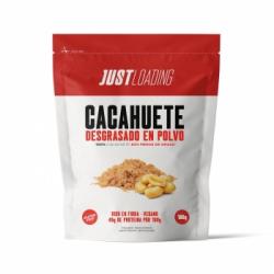 Cacahuete en polvo desgrasado Just Loading sin gluten doy pack 180 g.