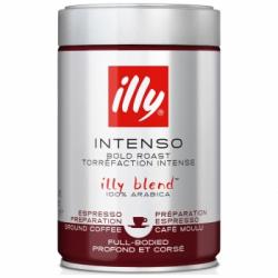 Café molido tueste intenso Illy bote 250 g.