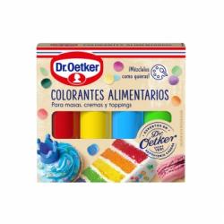 Colorantes alimentarios Dr. Oetker 40 g.