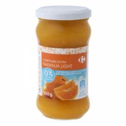 Confitura de naranja categoría extra light Carrefour 300 g.