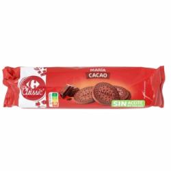 Galleta María cacao Carrefour 265 g.