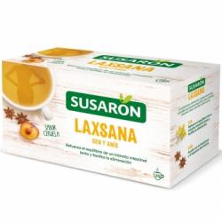 Infusión laxsana con sen y anís sabor ciruela en bolsitas Susarón 20 ud.