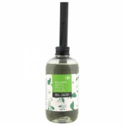 Ambientador de varillas flor de jazmín recambio Carrefour 250 ml.