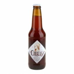 Cerveza artesana La Cibeles castaña botella 33 cl.