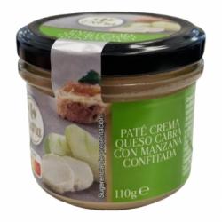 Crema de queso de cabra con manzana Extra Carrefour 110 g.