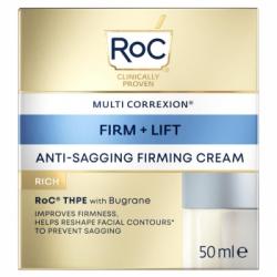 Crema facial reafirmante anti-flacidez Firm + Lift Multi Correxion RoC 50 ml.