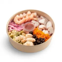 Ensalada de marisco Listo para Comer Bol 0.3 ud