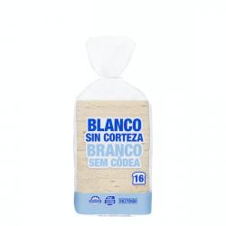 Pan de molde blanco sin corteza Hacendado Paquete 0.45 kg