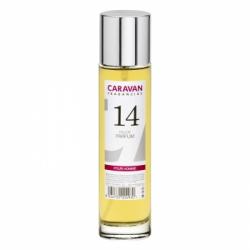 Agua de colonia no 14 Fougere amaderada para hombre Caravan 150 ml.