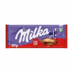 Chocolate con galleta Lu Milka 87 g.